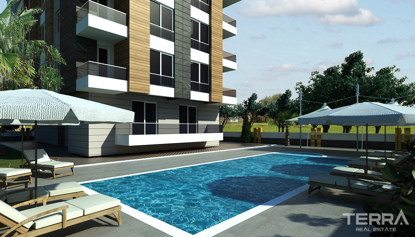 Luxury Apartments with Rich Facilities in Antalya Turkey - 20673