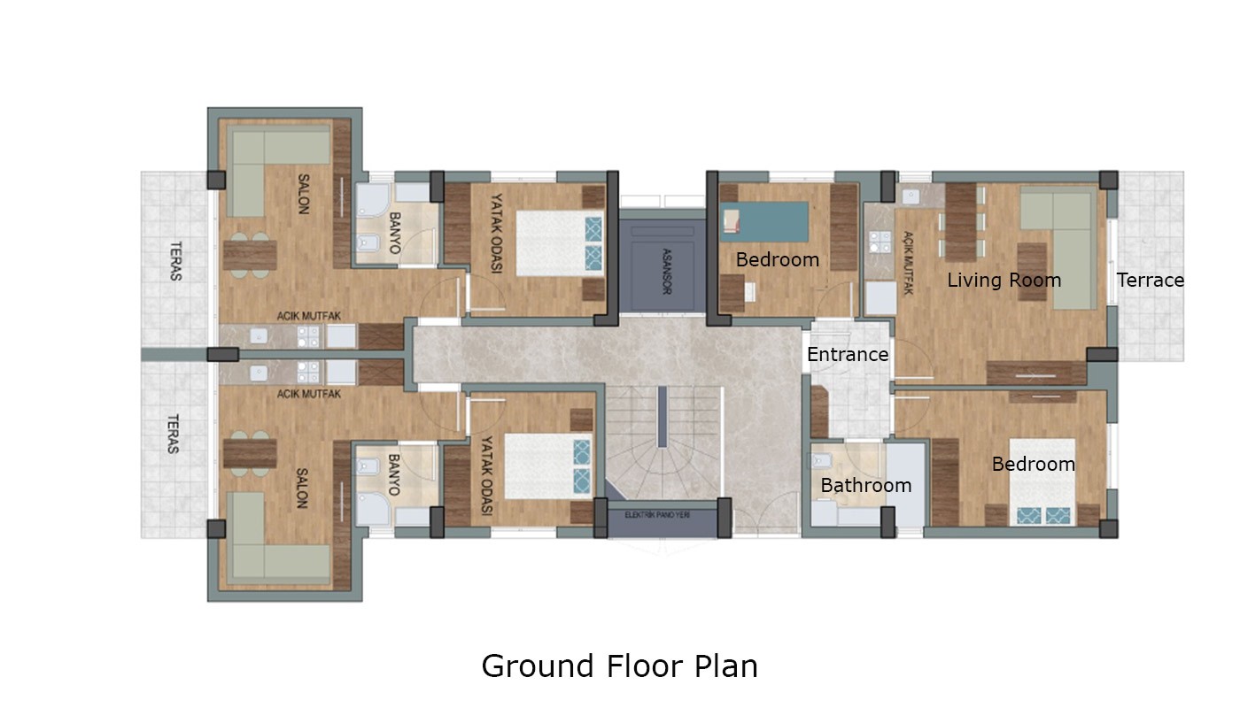 Luxury Apartments with Rich Facilities in Antalya Turkey - 20676