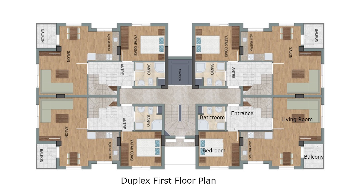 Luxury Apartments with Rich Facilities in Antalya Turkey - 20678