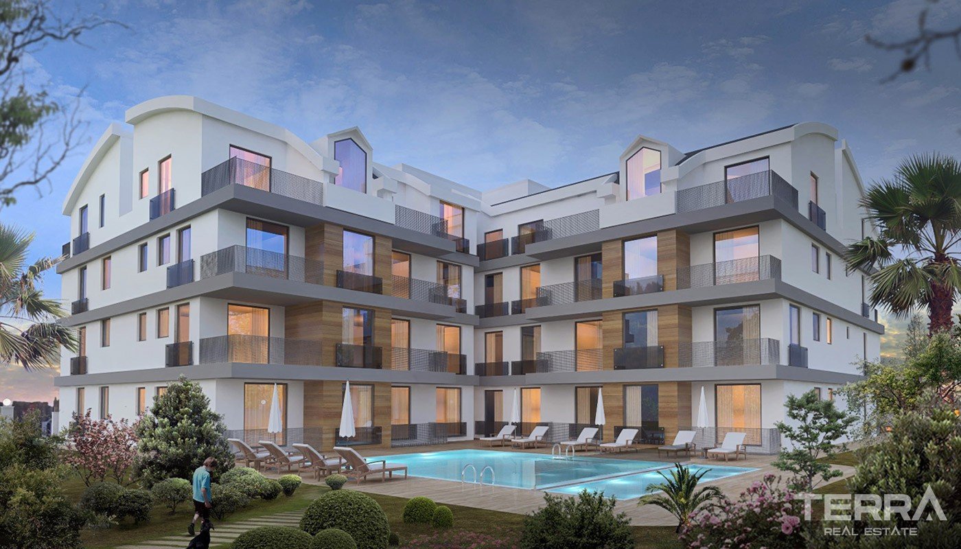Modern Apartments with Mountain View in Antalya Konyaalti