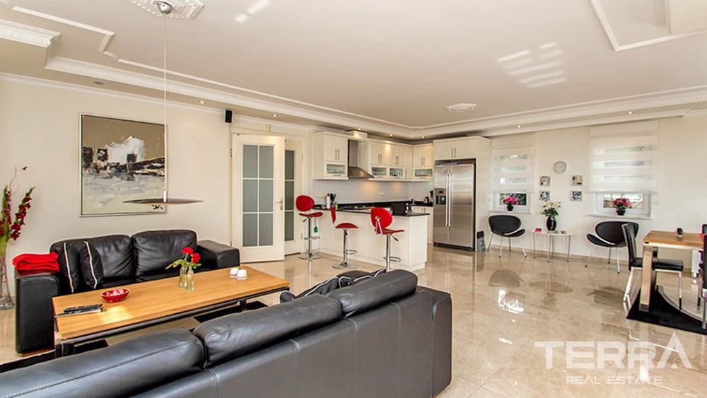 Fully Furnished Villa in Alanya Tepe with Private Pool - 20748