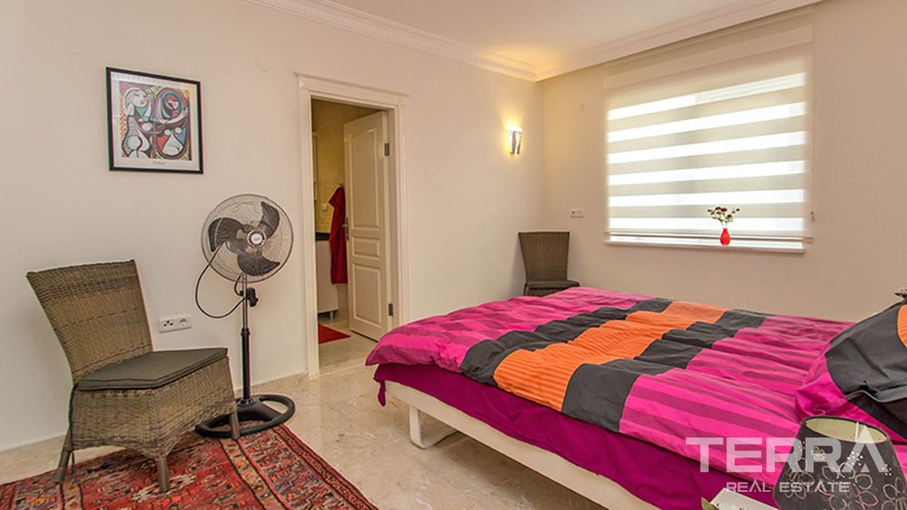 Fully Furnished Villa in Alanya Tepe with Private Pool - 20755