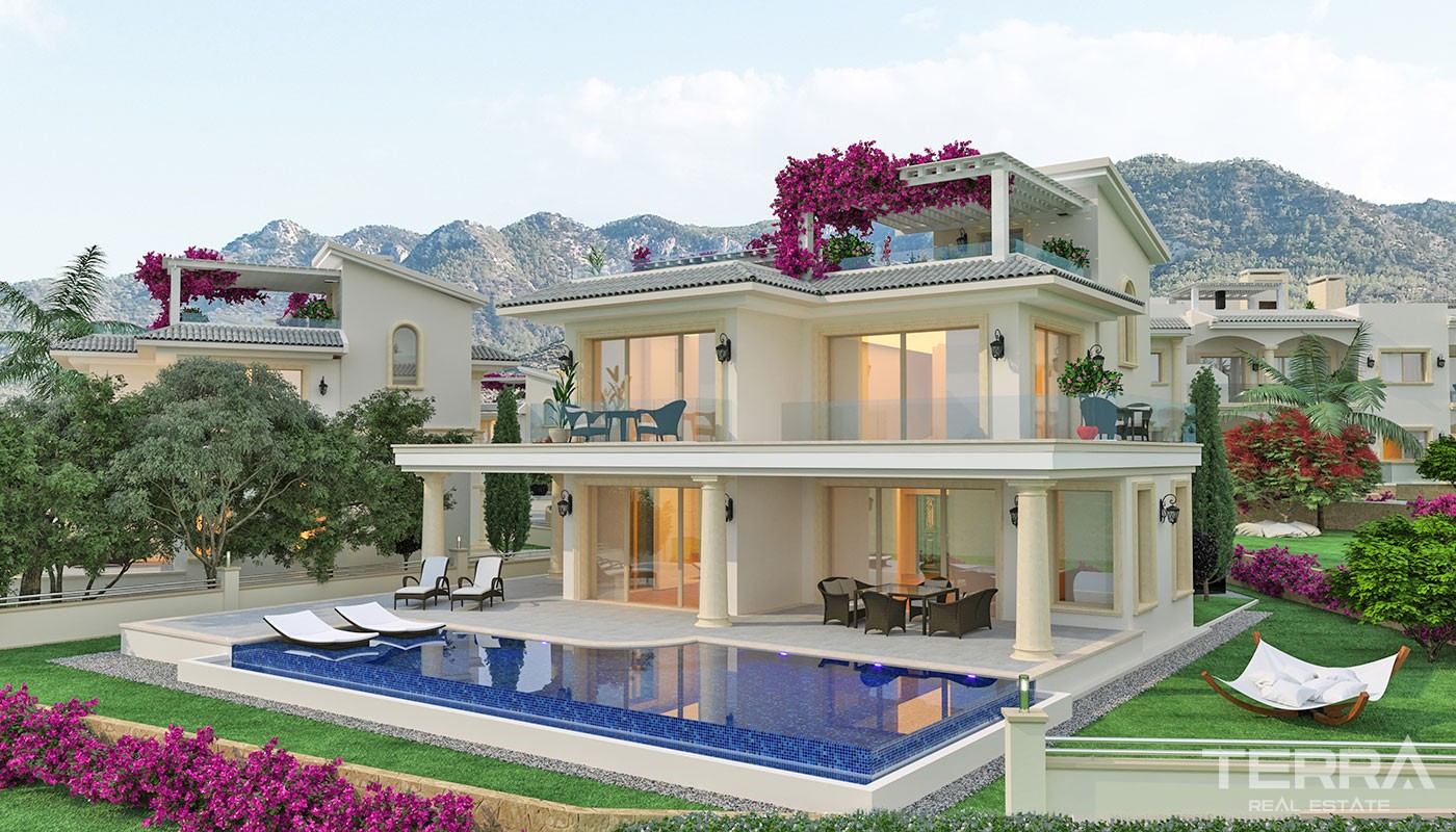 Luxury Villas in Kyrenia Esentepe With Uninterrupted Sea View TERRA