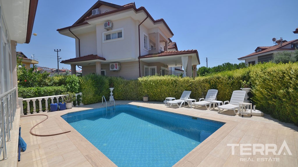 Fully Furnished Villa in Fethiye Çalış with Private Pool - 21548