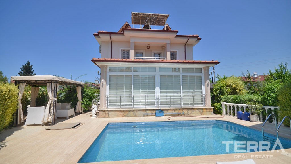 Fully Furnished Villa in Fethiye Çalış with Private Pool - 21549