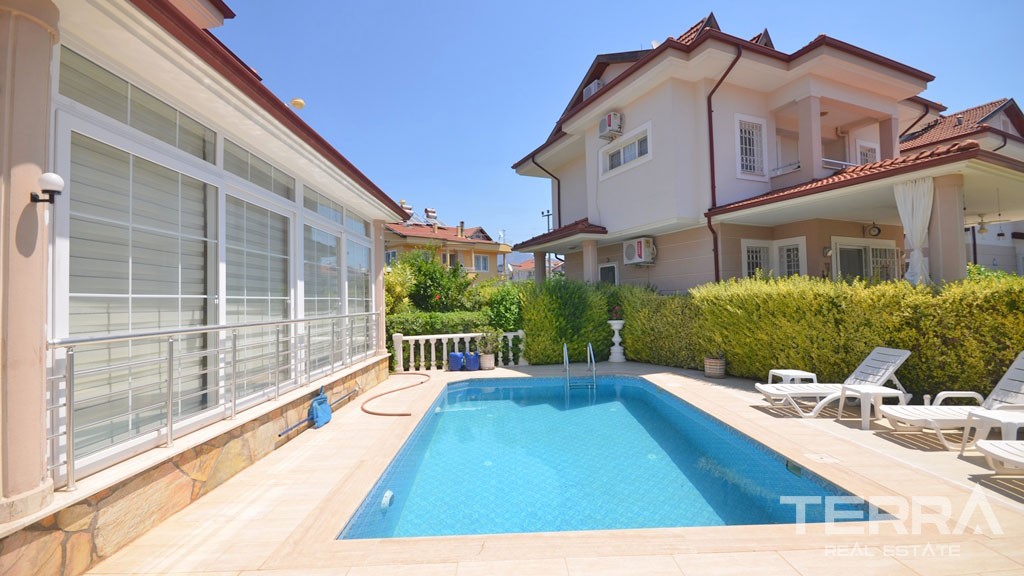 Fully Furnished Villa in Fethiye Çalış with Private Pool - 21550