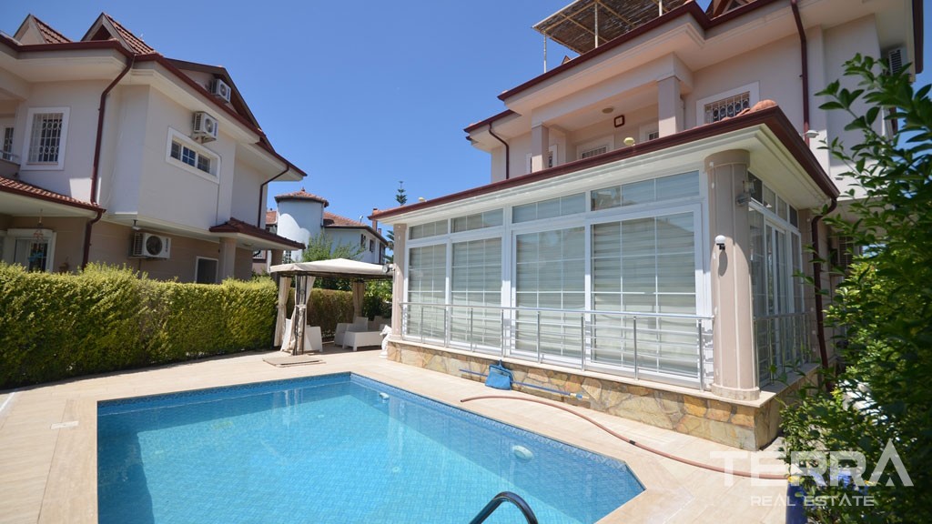 Fully Furnished Villa in Fethiye Çalış with Private Pool - 21551