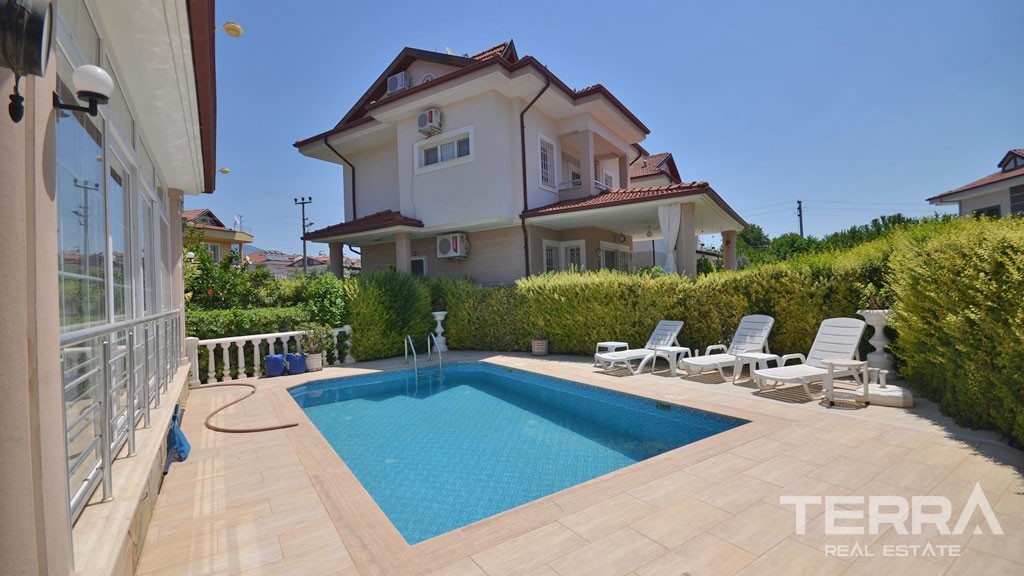 Fully Furnished Villa in Fethiye Çalış with Private Pool - 21553