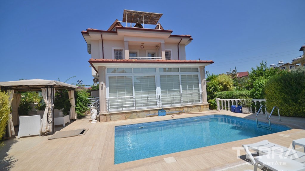 Fully Furnished Villa in Fethiye Çalış with Private Pool - 21557