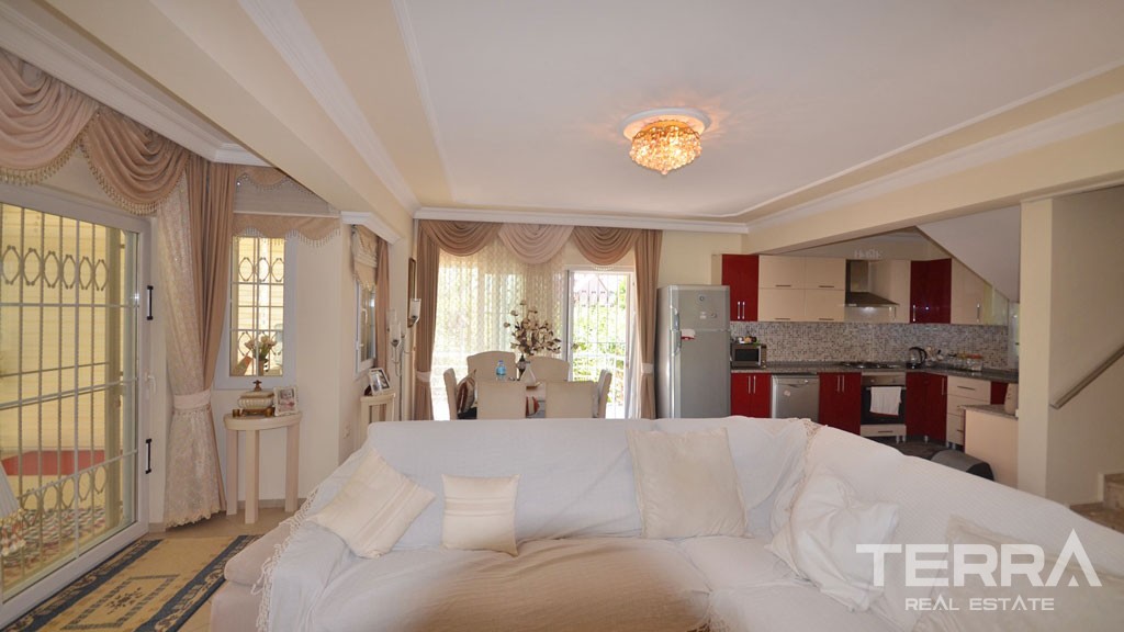 Fully Furnished Villa in Fethiye Çalış with Private Pool - 21561