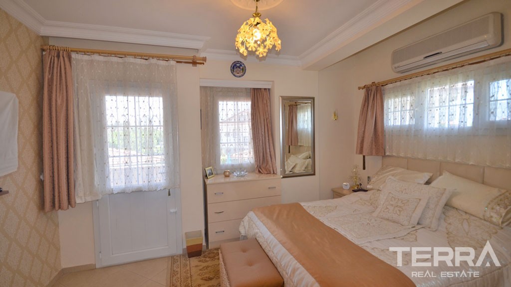 Fully Furnished Villa in Fethiye Çalış with Private Pool - 21565