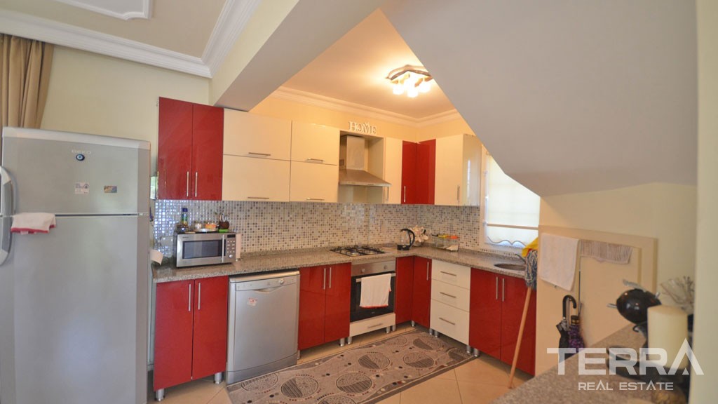 Fully Furnished Villa in Fethiye Çalış with Private Pool - 21574
