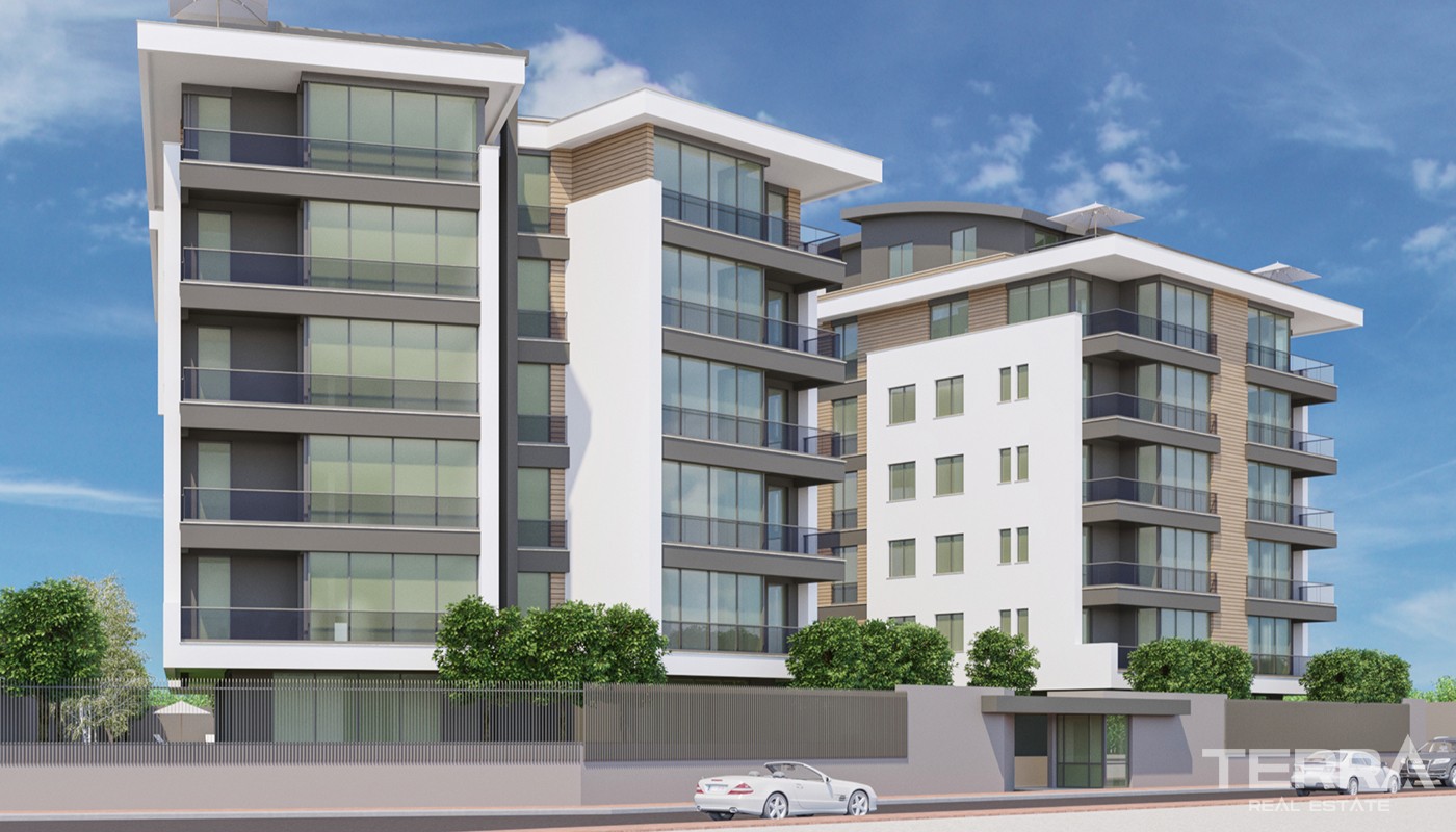 Antalya Apartments for Sale in Park Tema Residence in Konyaaltı - 21576