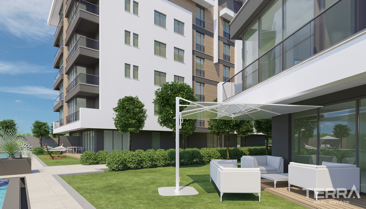 Antalya Apartments for Sale in Park Tema Residence in Konyaaltı - 21582