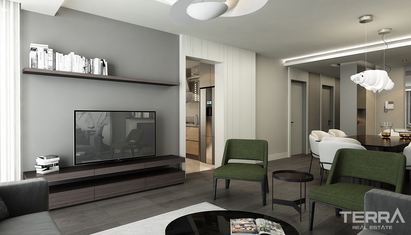 Antalya Apartments for Sale in Park Tema Residence in Konyaaltı - 21587