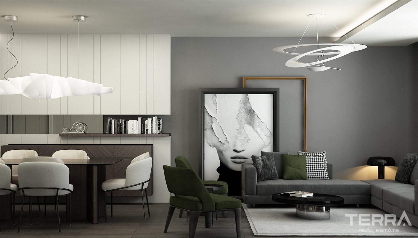 Antalya Apartments for Sale in Park Tema Residence in Konyaaltı - 21592