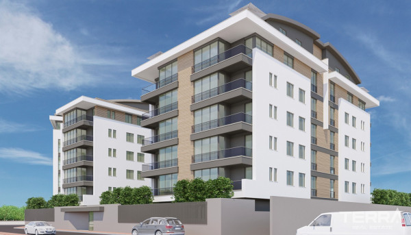 Antalya Apartments for Sale in Park Tema Residence in Konyaaltı