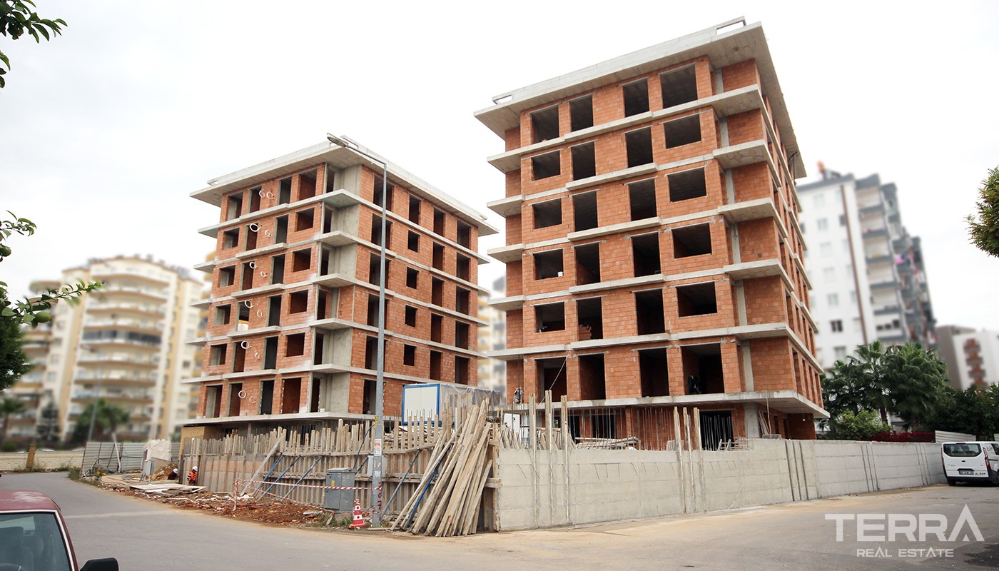 Family Friendly Apartments for Sale in New Life Residence in Konyaaltı - 21623