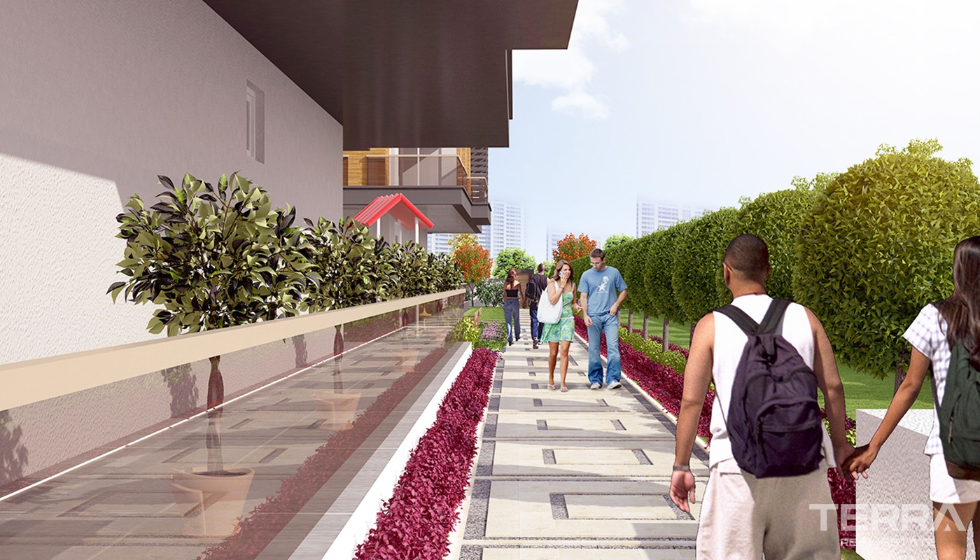 Family Friendly Apartments for Sale in New Life Residence in Konyaaltı - 21624