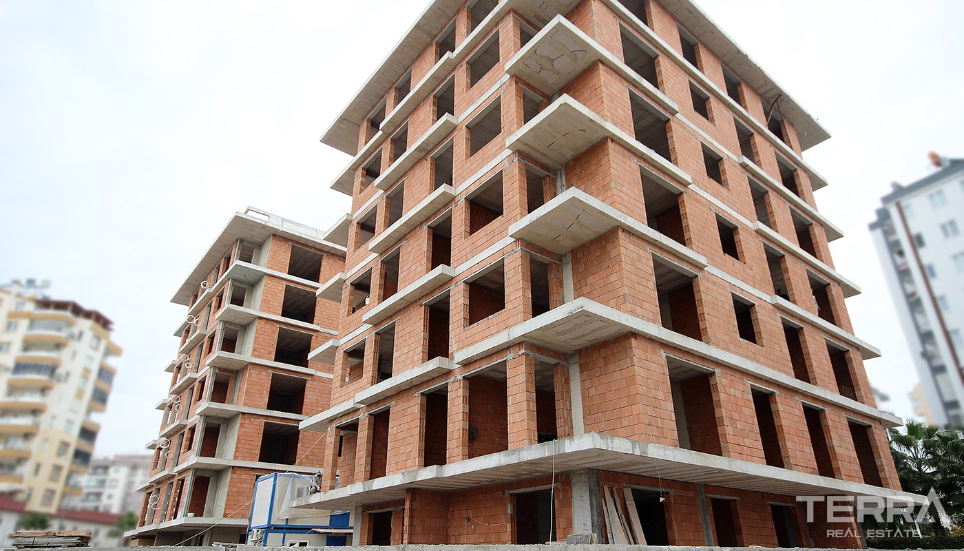 Family Friendly Apartments for Sale in New Life Residence in Konyaaltı - 21626