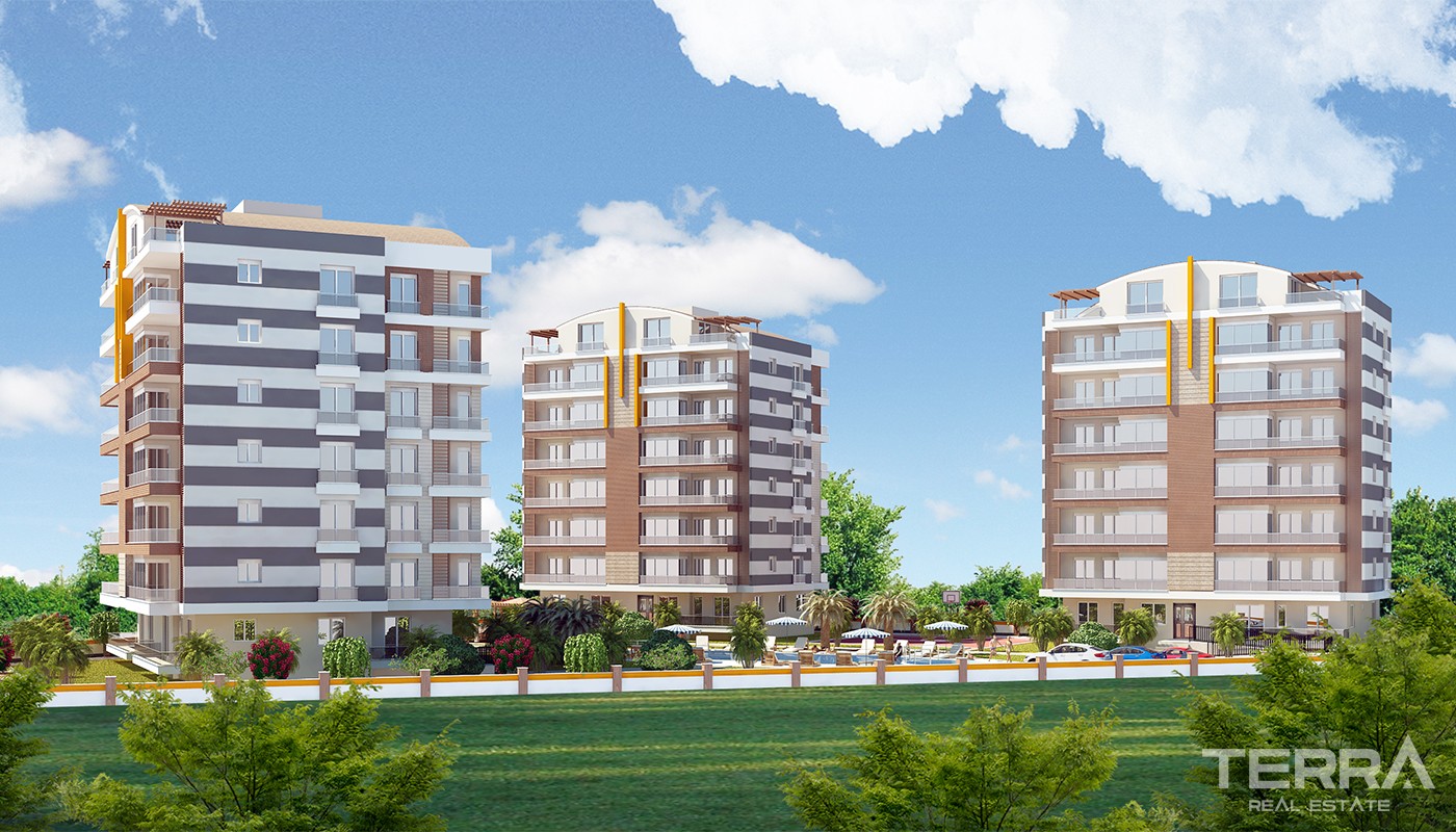 Modern Apartments in Antalya Kepez with Rich Social Features - 21694