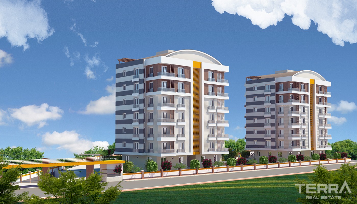 Modern Apartments in Antalya Kepez with Rich Social Features - 21696