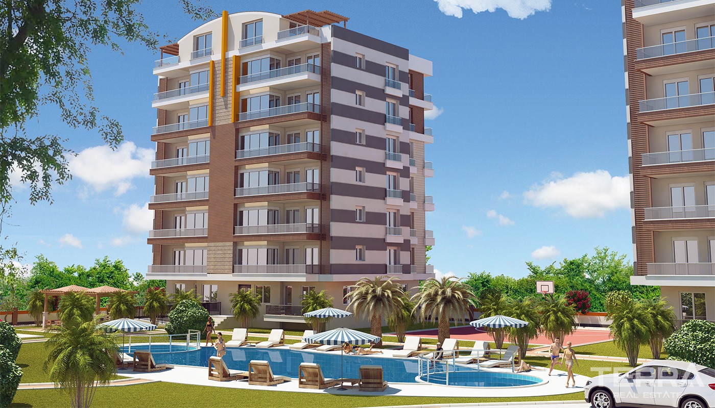 Modern Apartments in Antalya Kepez with Rich Social Features - 21697