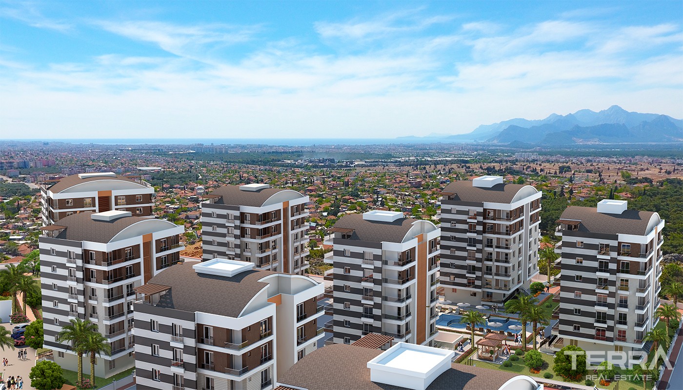 Modern Apartments in Antalya Kepez with Rich Social Features - 21698