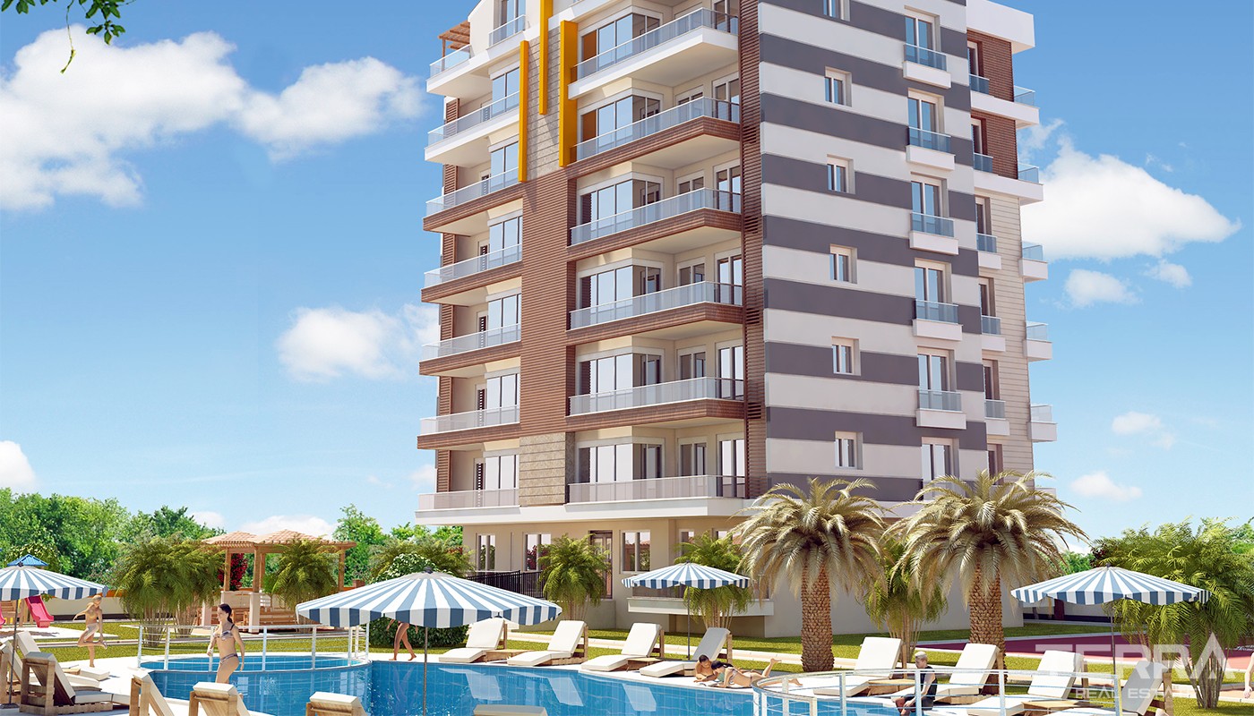 Modern Apartments in Antalya Kepez with Rich Social Features - 21699