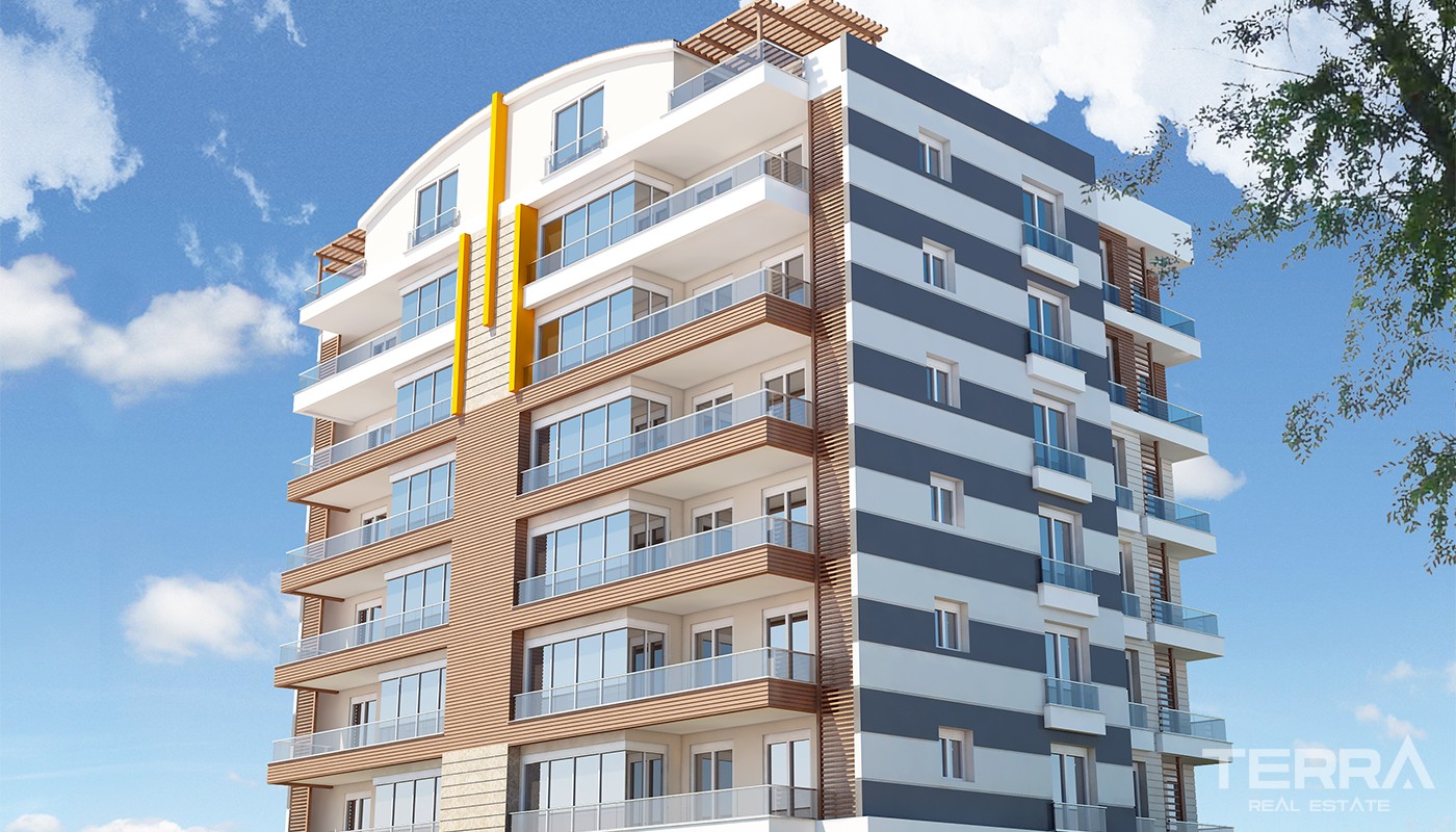 Modern Apartments in Antalya Kepez with Rich Social Features - 21700
