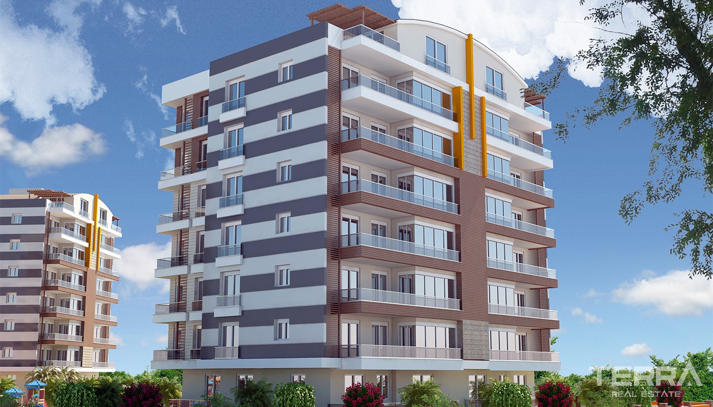 Modern Apartments in Antalya Kepez with Rich Social Features - 21701