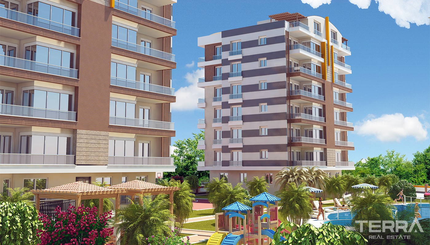 Modern Apartments in Antalya Kepez with Rich Social Features - 21702