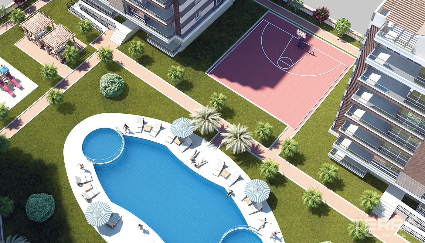 Modern Apartments in Antalya Kepez with Rich Social Features - 21707