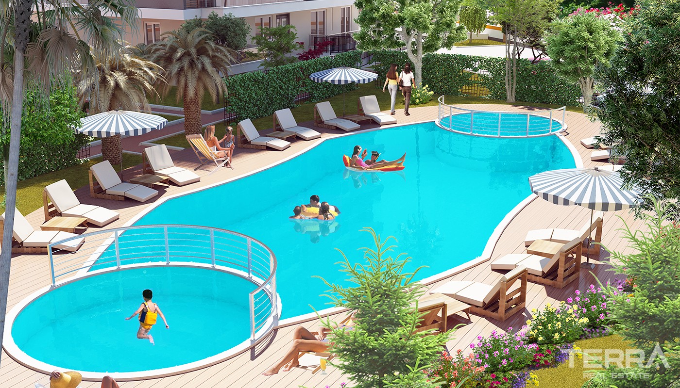 Modern Apartments in Antalya Kepez with Rich Social Features - 21708