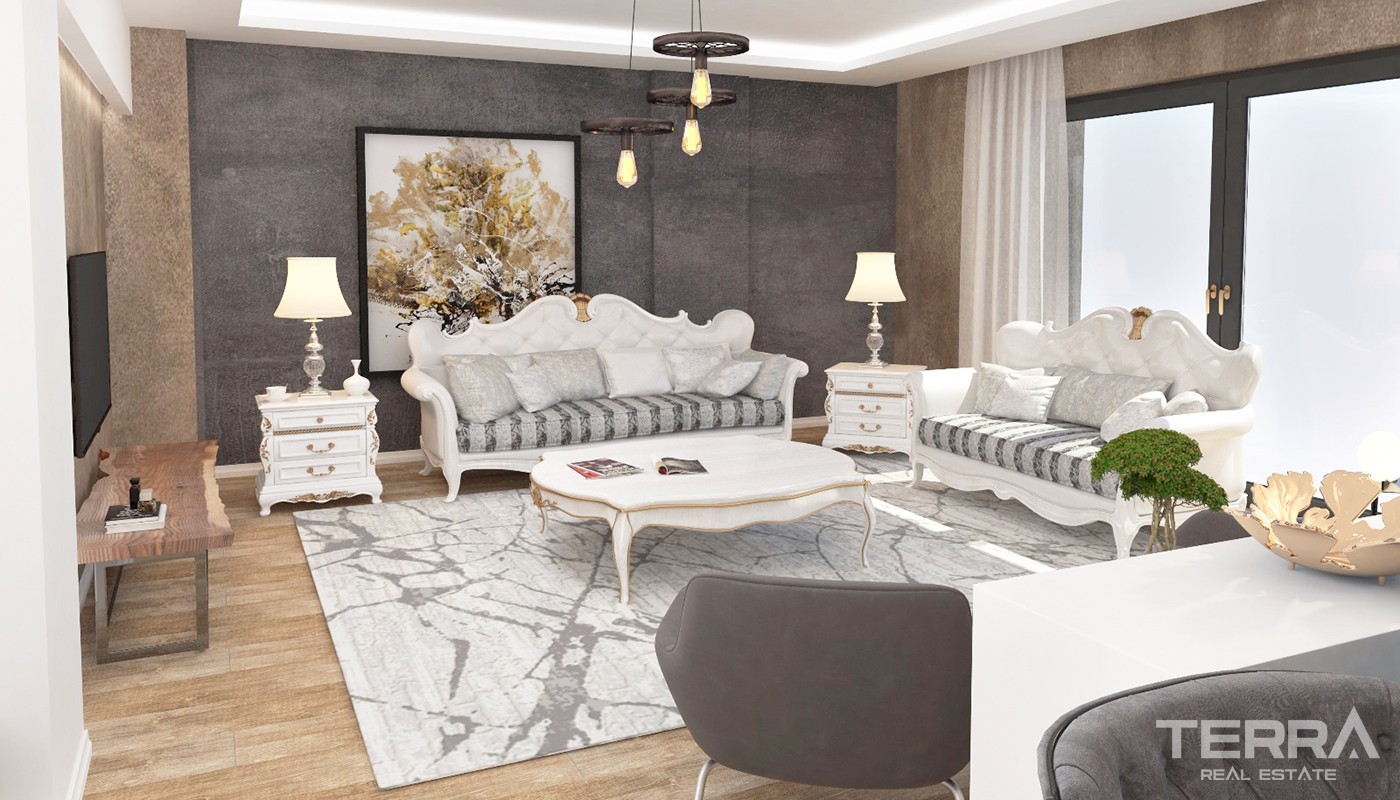 Modern Apartments in Antalya Kepez with Rich Social Features - 21716