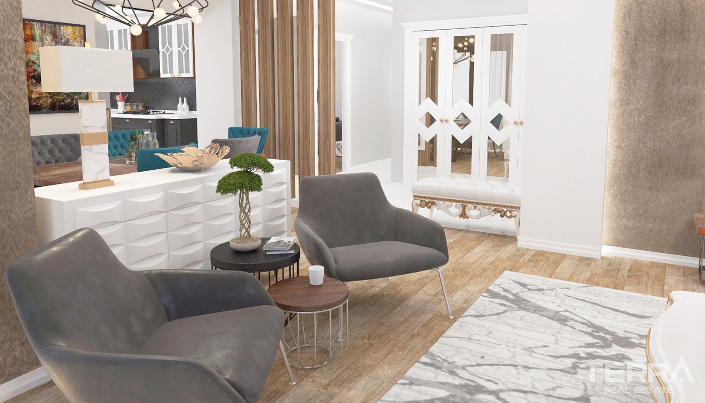 Modern Apartments in Antalya Kepez with Rich Social Features - 21718