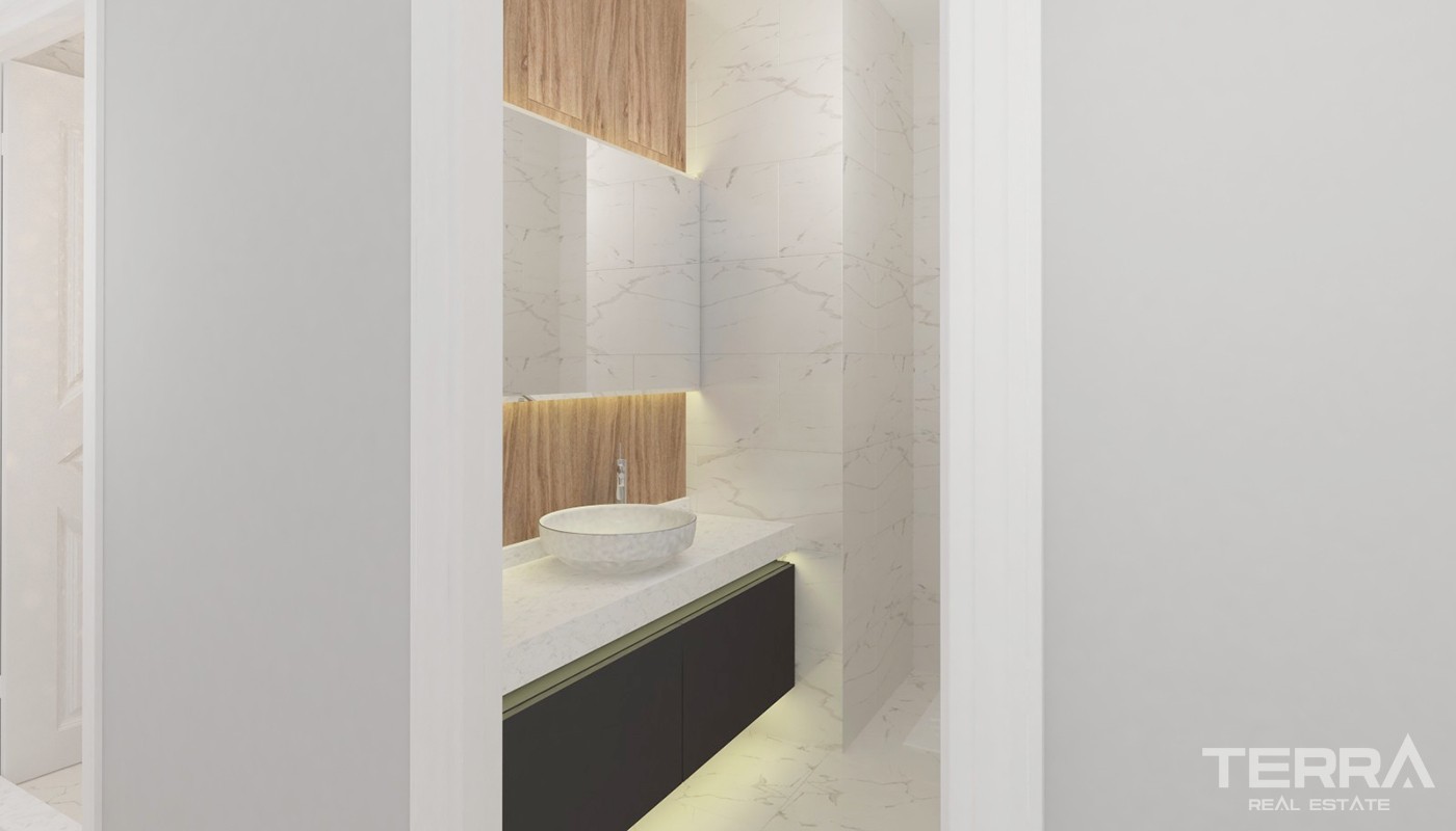 Modern Apartments in Antalya Kepez with Rich Social Features - 21734