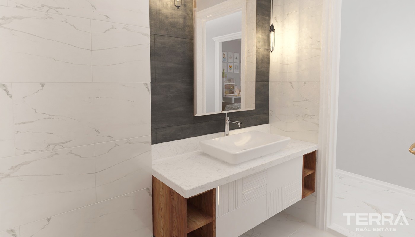 Modern Apartments in Antalya Kepez with Rich Social Features - 21741