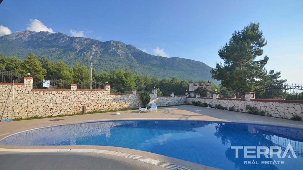 Four Bedroom Detached House in Fethiye Ovacık with Private Pool - 21784