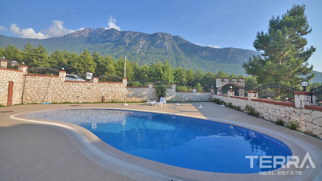 Four Bedroom Detached House in Fethiye Ovacık with Private Pool - 21786