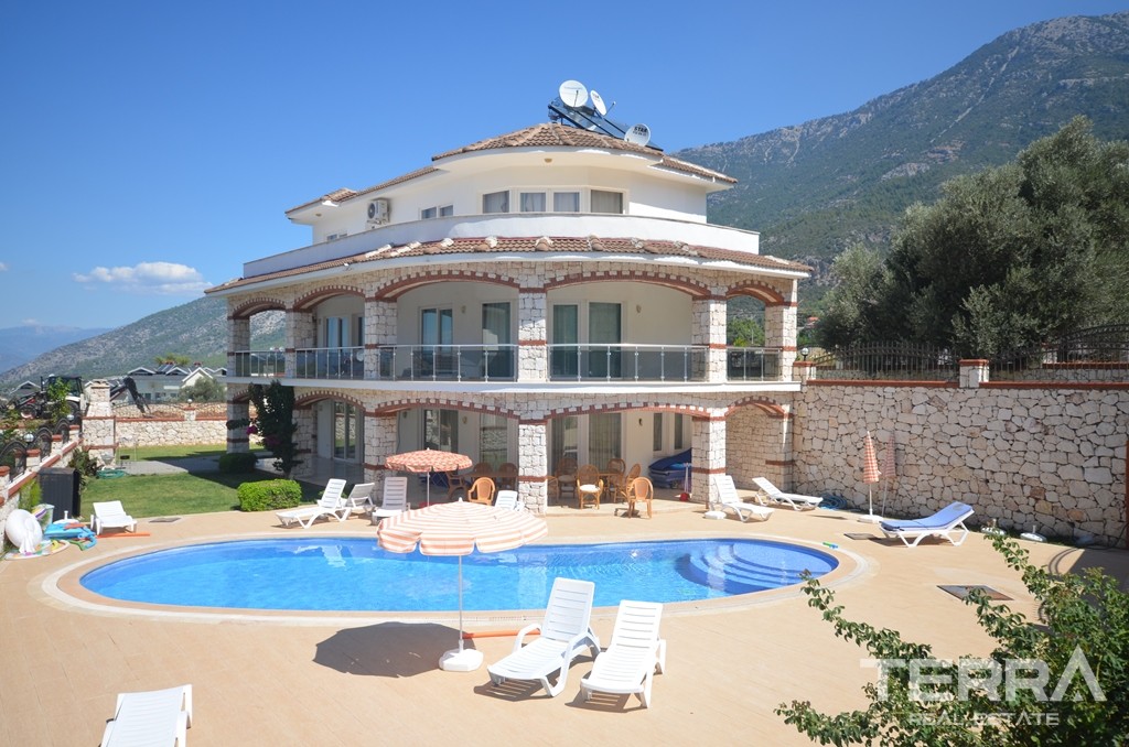 Four Bedroom Detached House in Fethiye Ovacık with Private Pool - 28338