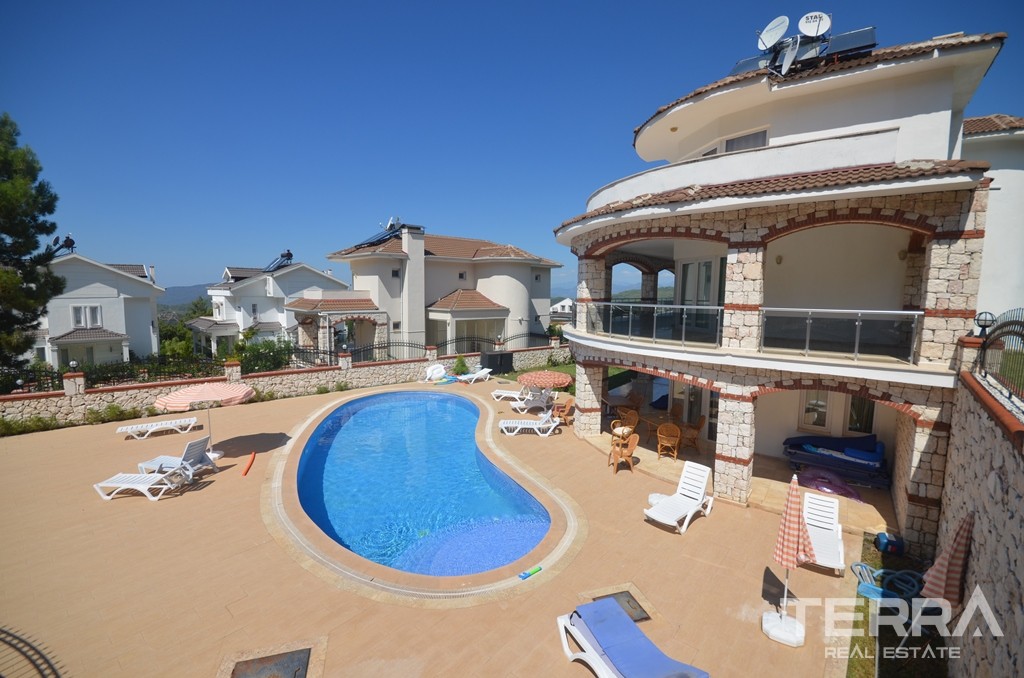 Four Bedroom Detached House in Fethiye Ovacık with Private Pool - 28339