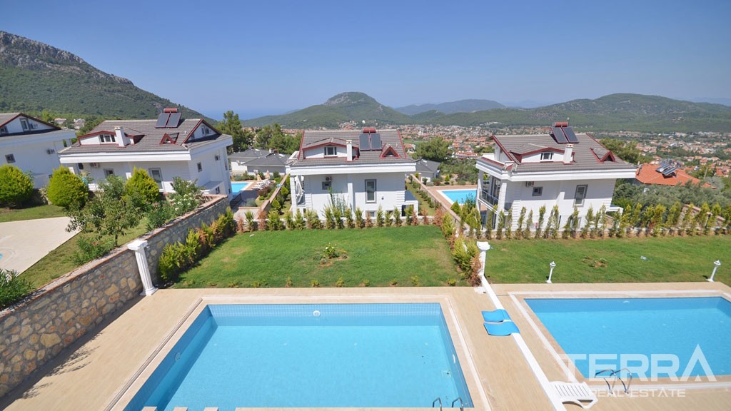 Sea View Detached House in Fethiye Ovacık with Private Pool and Garden - 21883