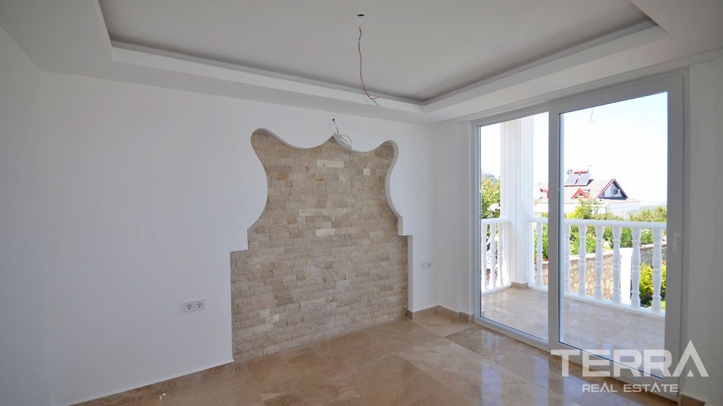 Sea View Detached House in Fethiye Ovacık with Private Pool and Garden - 21891