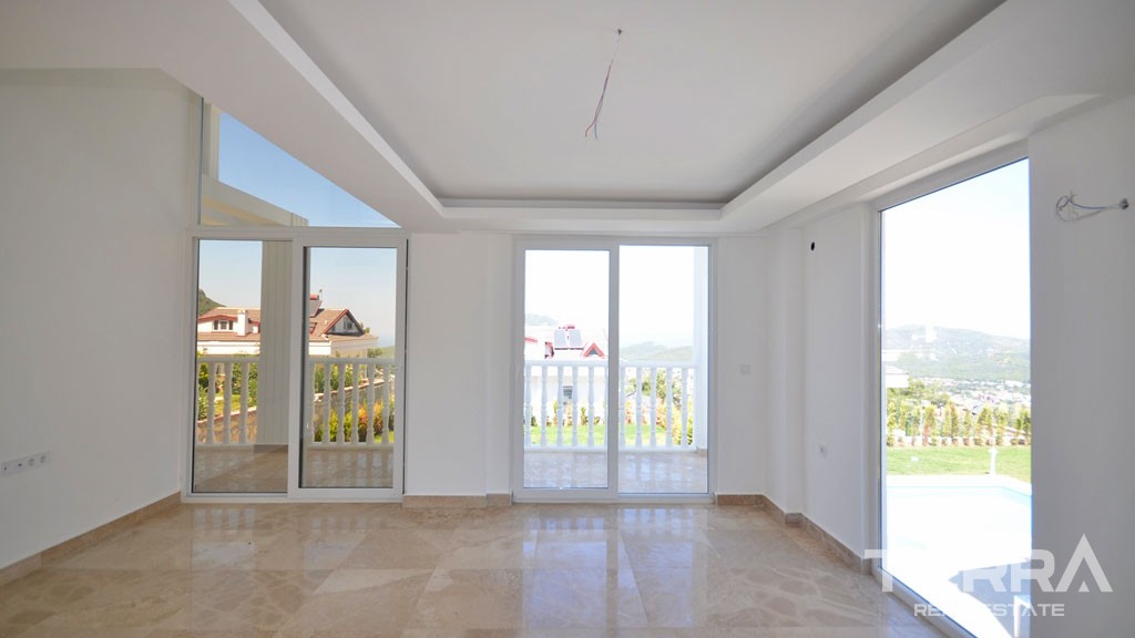 Sea View Detached House in Fethiye Ovacık with Private Pool and Garden - 21898