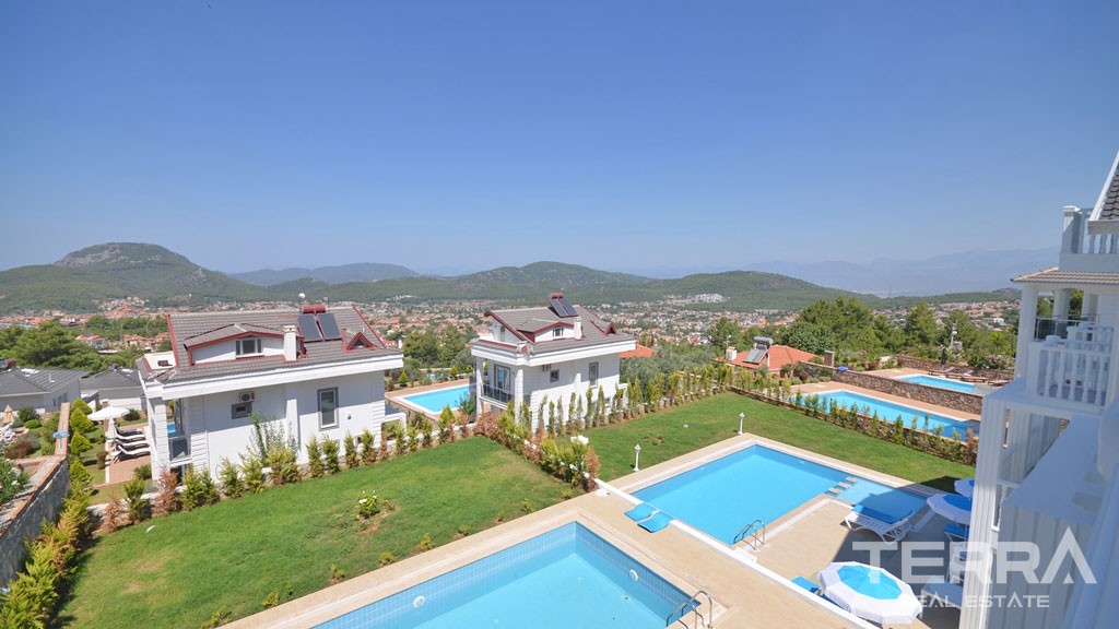 Sea View Detached House in Fethiye Ovacık with Private Pool and Garden - 21904