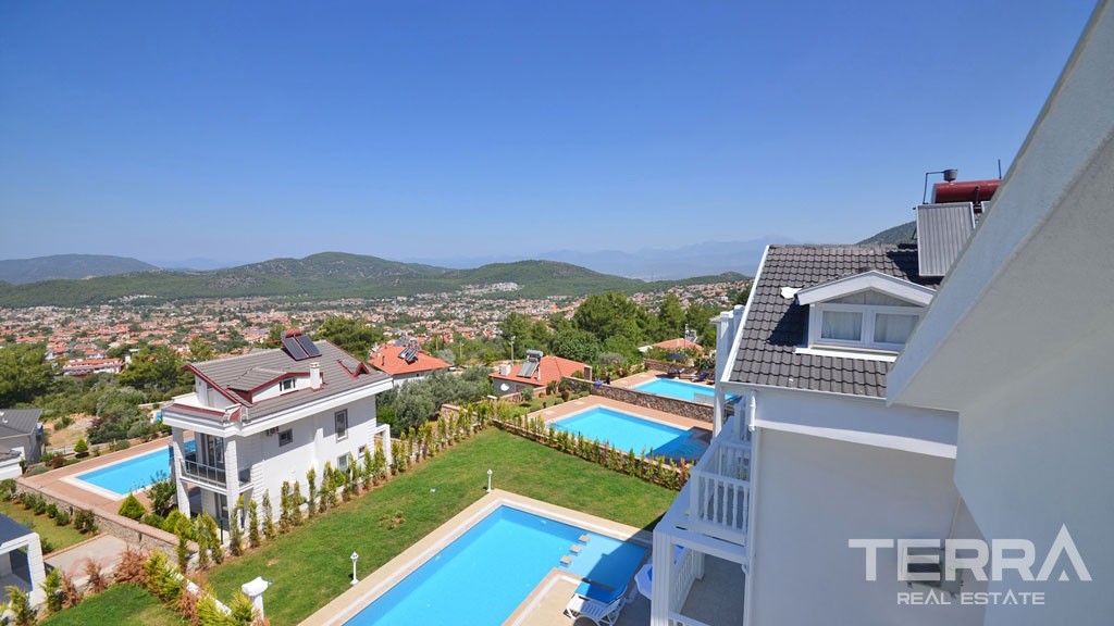 Sea View Detached House in Fethiye Ovacık with Private Pool and Garden - 21913