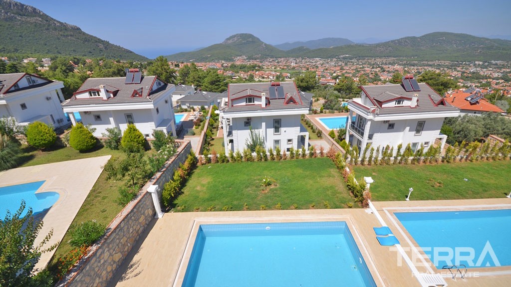 Sea View Detached House in Fethiye Ovacık with Private Pool and Garden - 21914