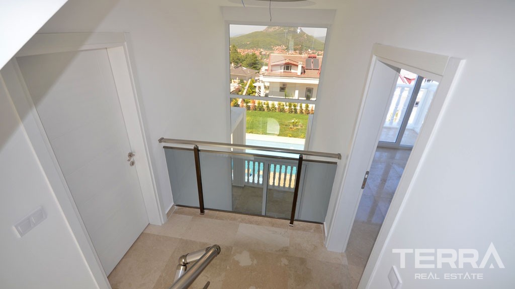 Sea View Detached House in Fethiye Ovacık with Private Pool and Garden - 21915
