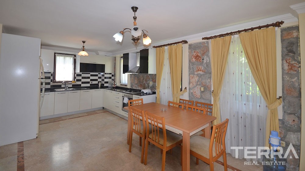 Furnished Stone Villa for Sale in Fethiye Ovacık with Private Pool - 21932